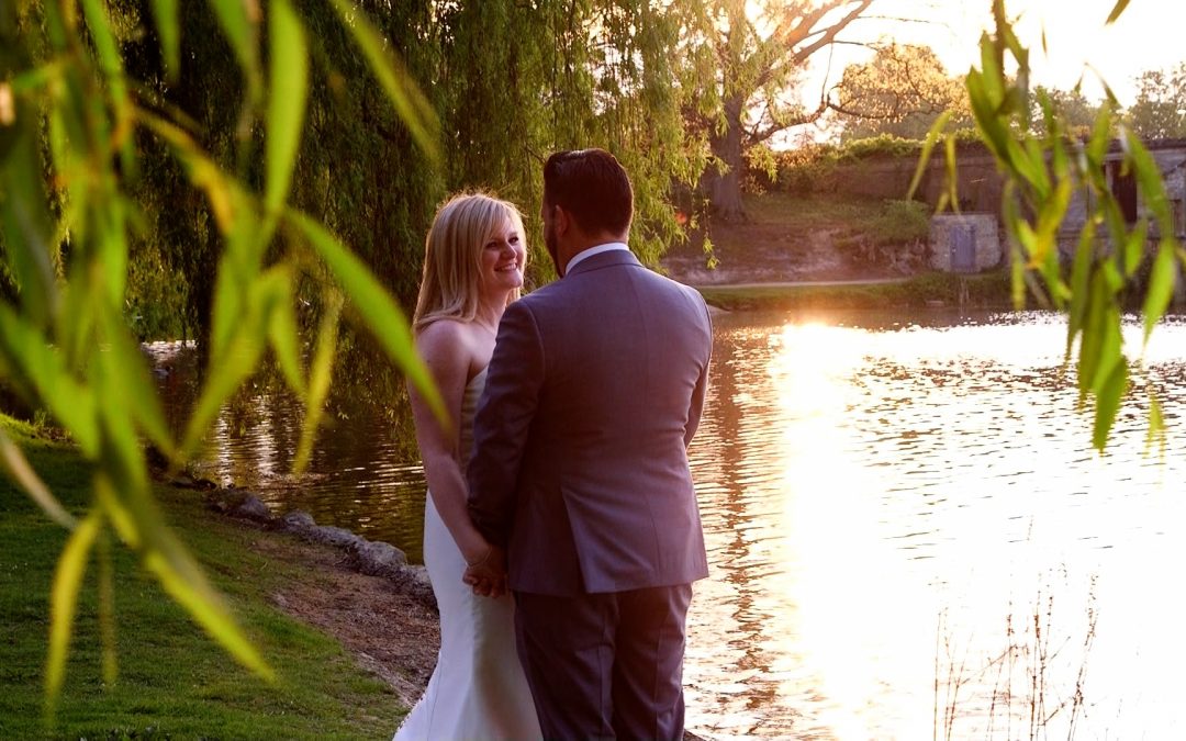 Alex and Grant's wedding at Hever Castle