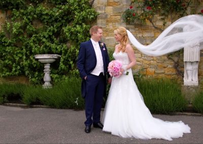 Abi and Ed in Hever Castle Gardens