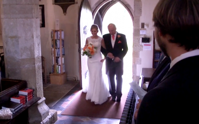 Two Camera Angles for The Wedding Ceremony