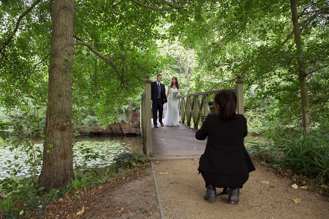 Wedding video film in East Sussex and Kent by Carol Navis of Cut Above Productions - Photograph by Helen England